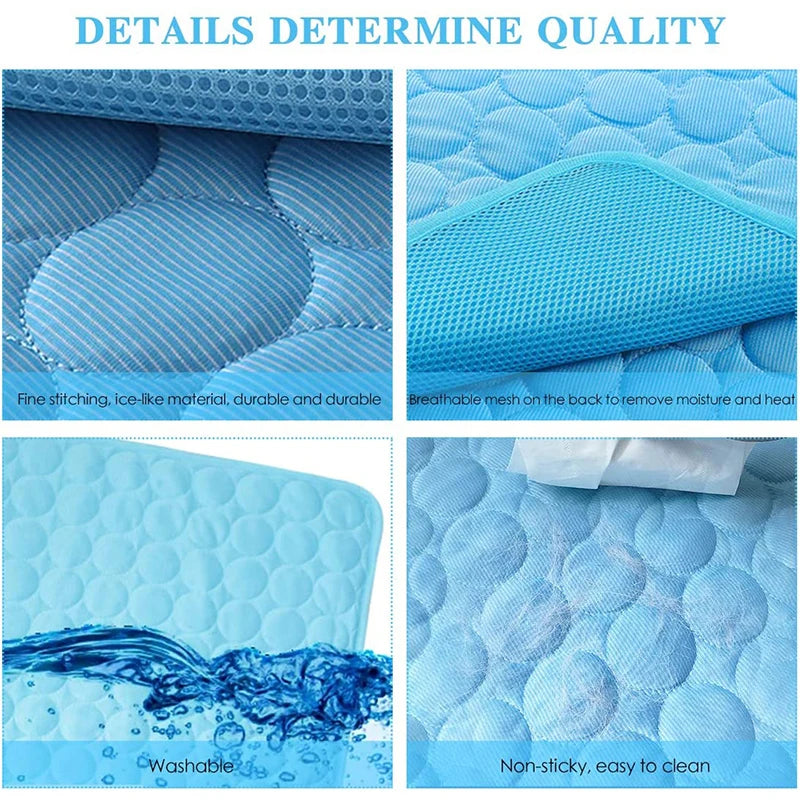 Dog Cooling Mat Extra Large Summer Bed