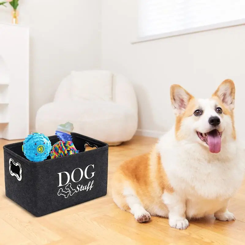 Pet Toy Basket