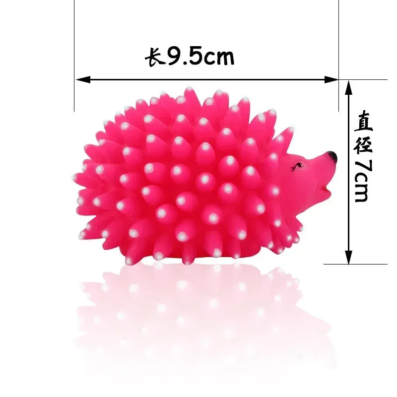 Realistic Hedgehog Soft Squeaky Pet Dog Ball Toys