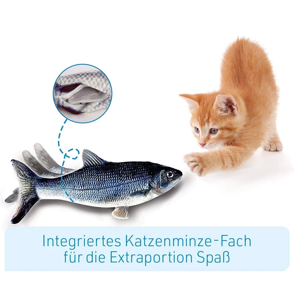 Cat Toy Fish Interactive Electric Floppy