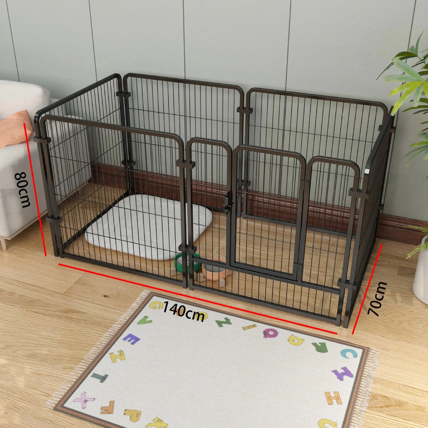 Foldable Pet Cage Playpen