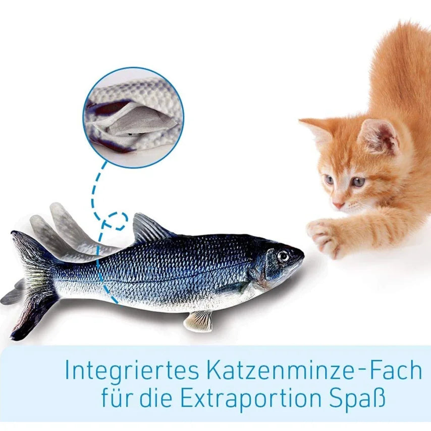Cat Toy Fish Interactive Electric Floppy