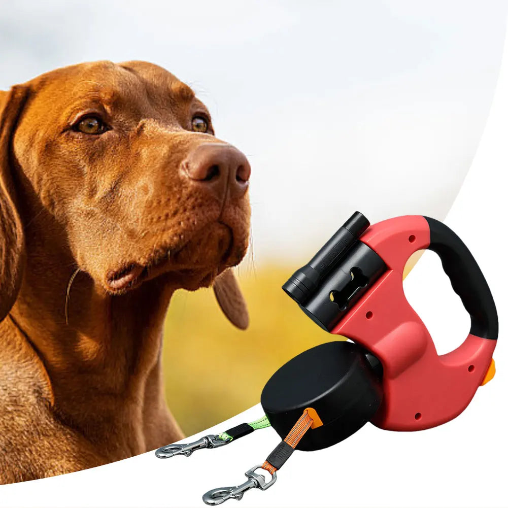Double Headed Dog Leash Traction Rope