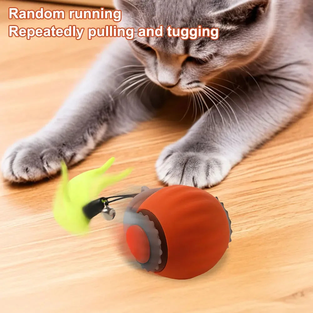 Interactive Cat Toy Rolling Ball
