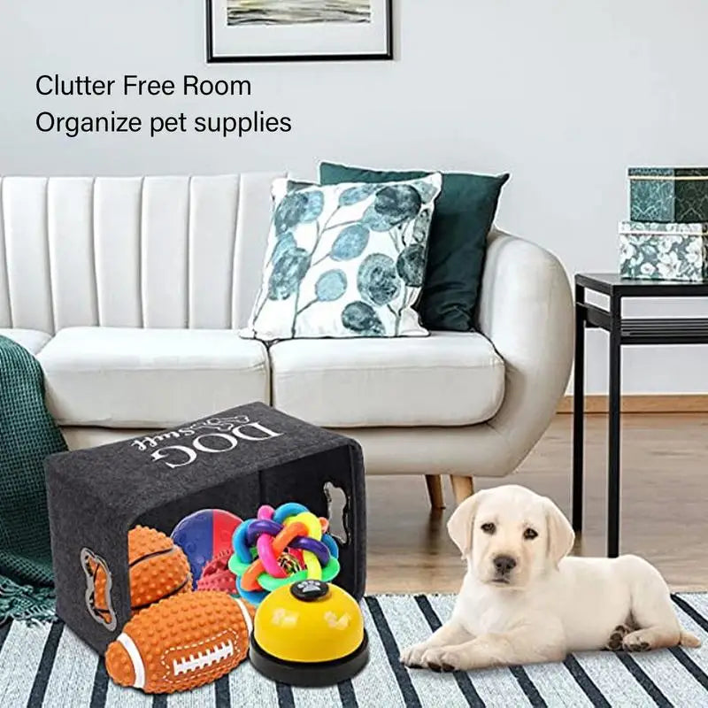 Pet Toy Basket