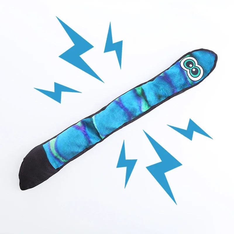 The plush dog toy Long Eye snake