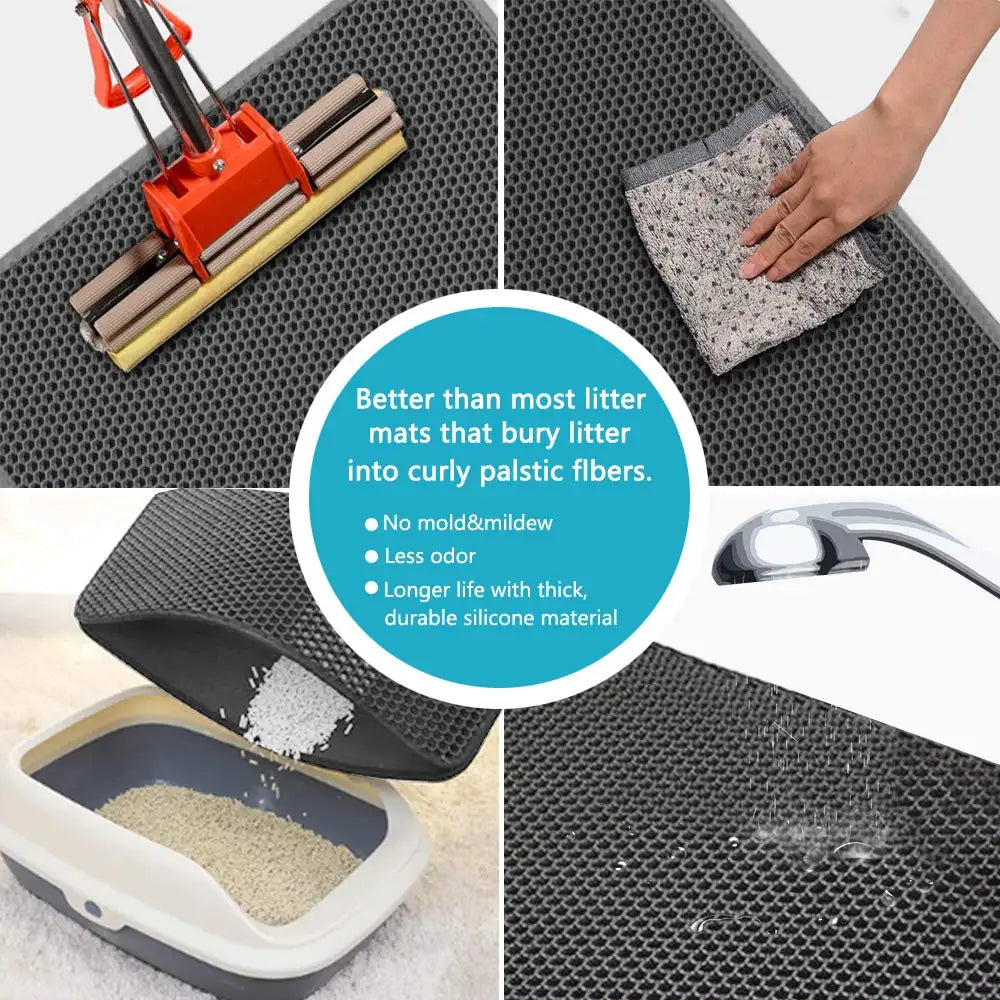 Foldable Cat Litter Trapping Mat
