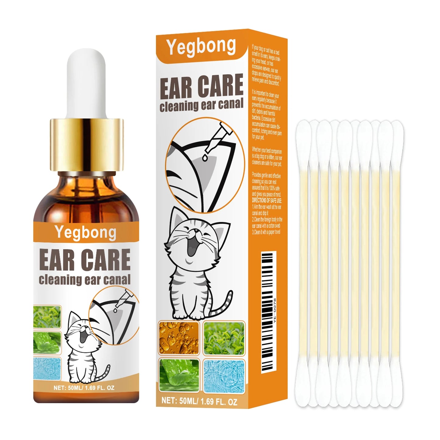 Pet Ear Cleaning Drops