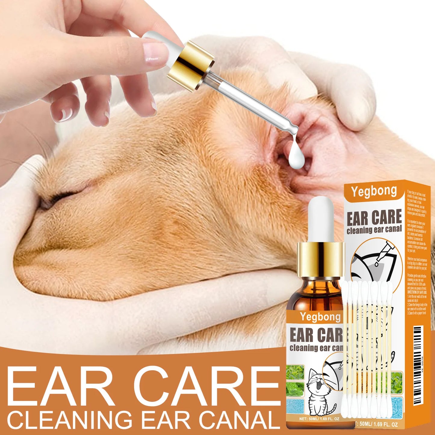 Pet Ear Cleaning Drops