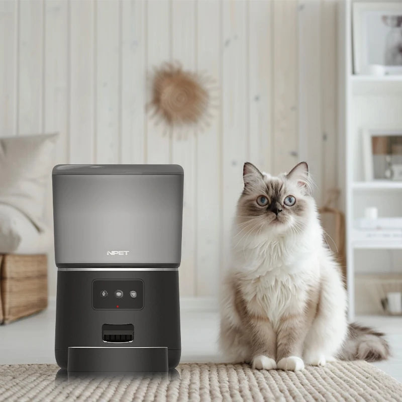 Automatic smart pet feeder for cats dogs