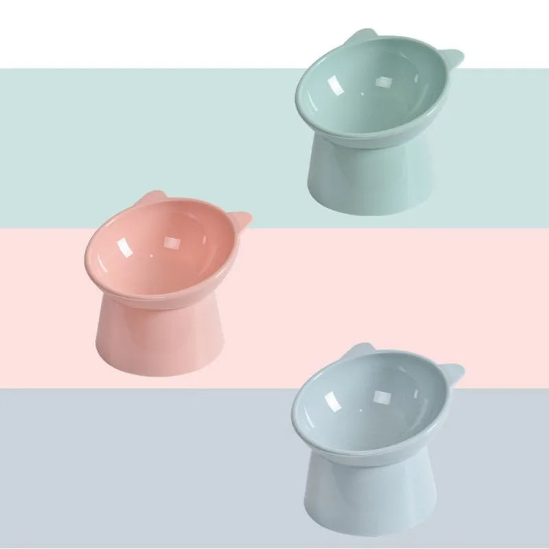 Pet Dog Cat Bowl with Raised Stand