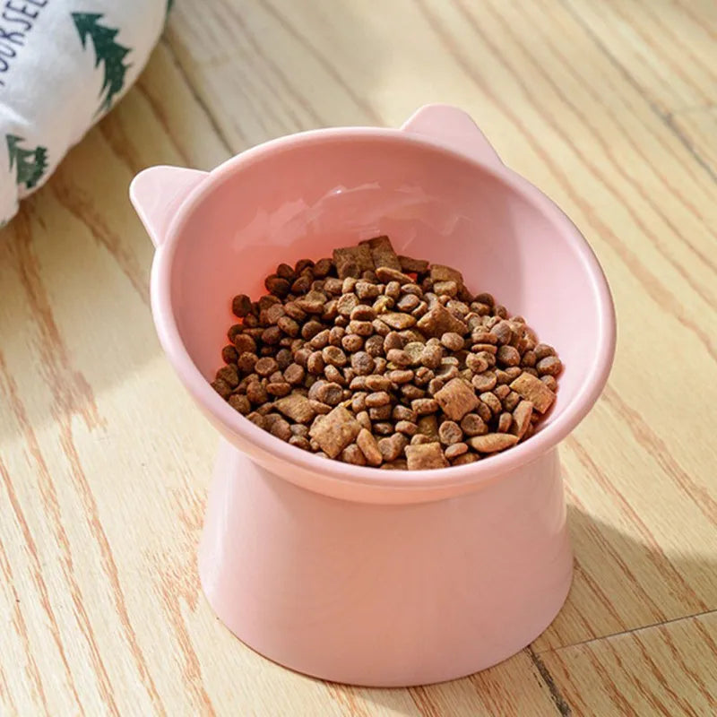 Pet Dog Cat Bowl with Raised Stand