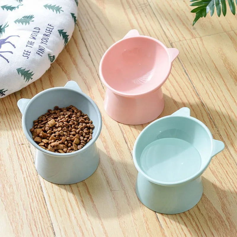 Pet Dog Cat Bowl with Raised Stand