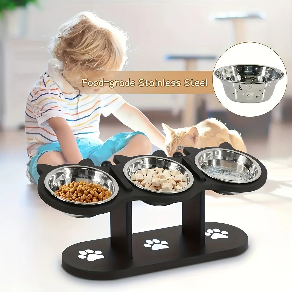 Elevated Cat Bowls