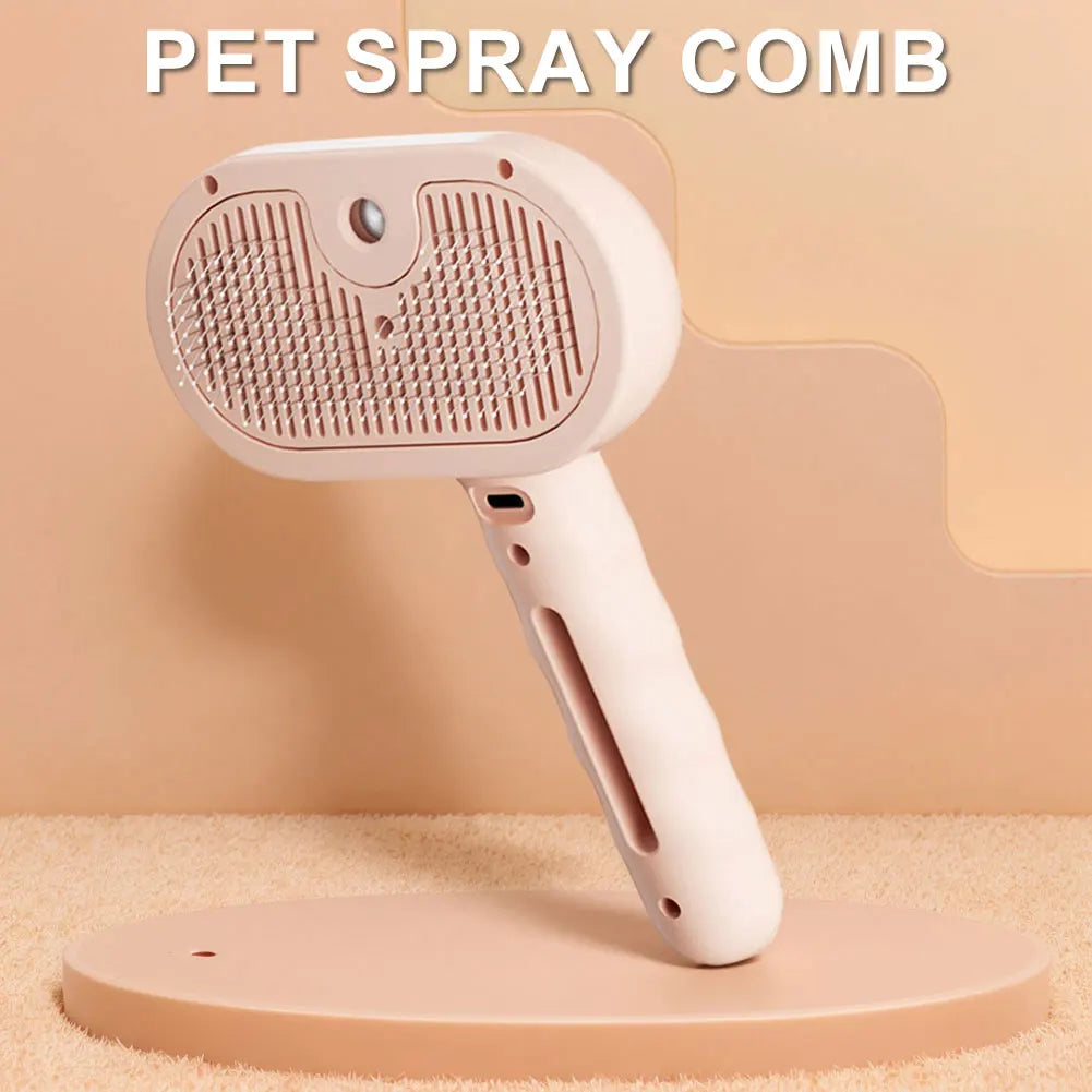 Steam Pet Brush Pet Hair Cleaning Brush
