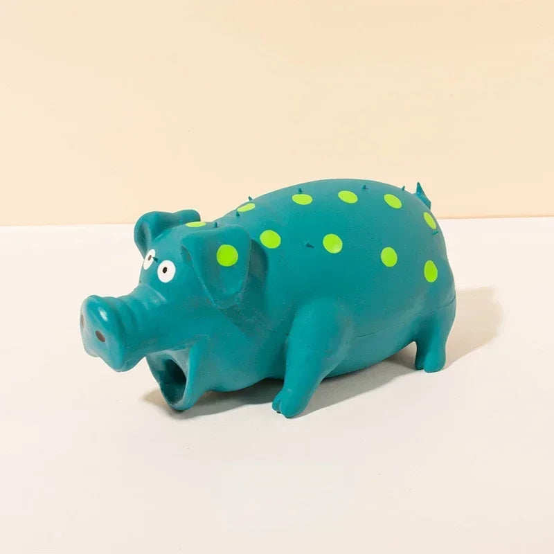 Squeaky Pig Dog Toy