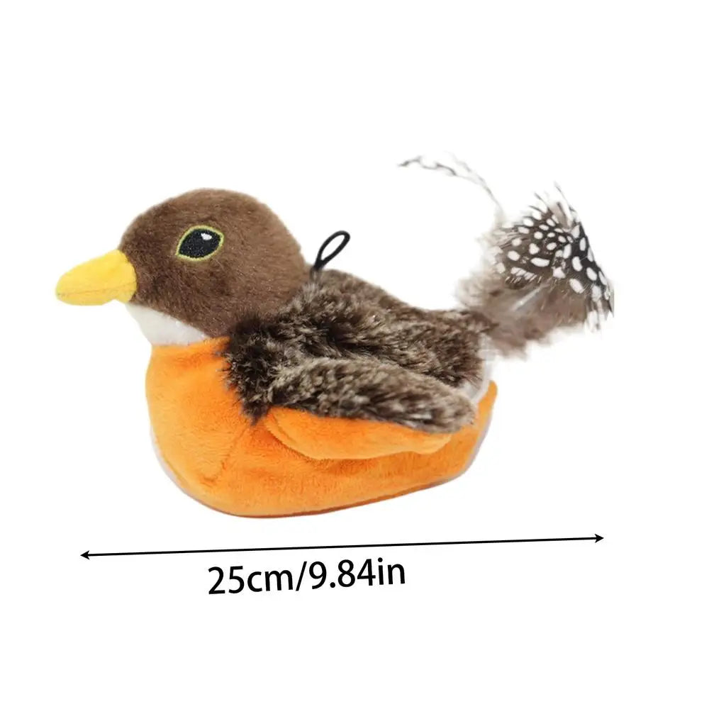 Interactive Cat Toys Chirping Flapping Bird
