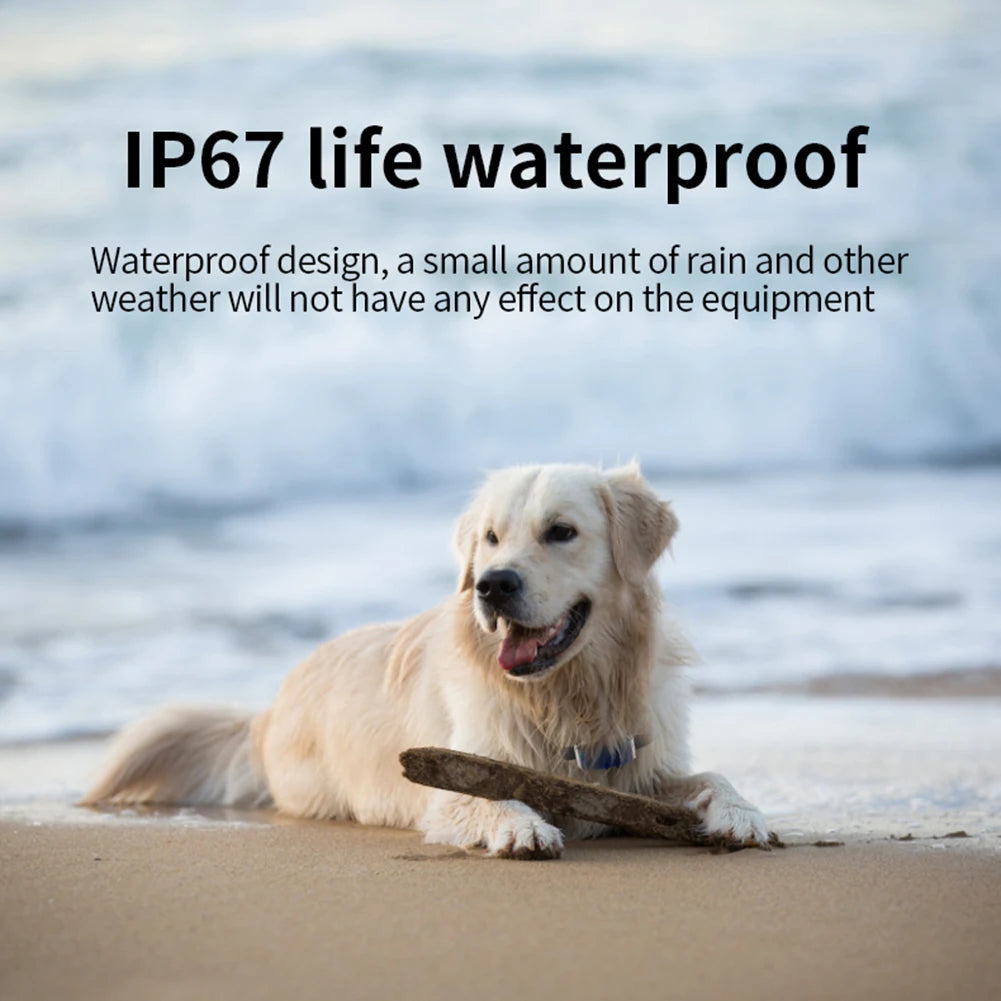 GPS Collar Pet Tracking Locator Wearable