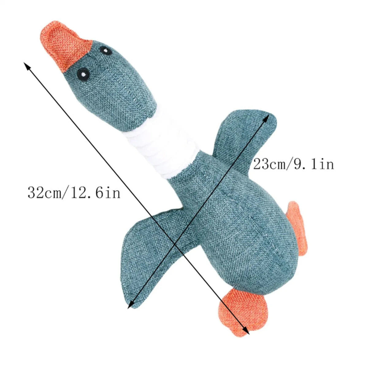 Squeaky Geese Dog Toy