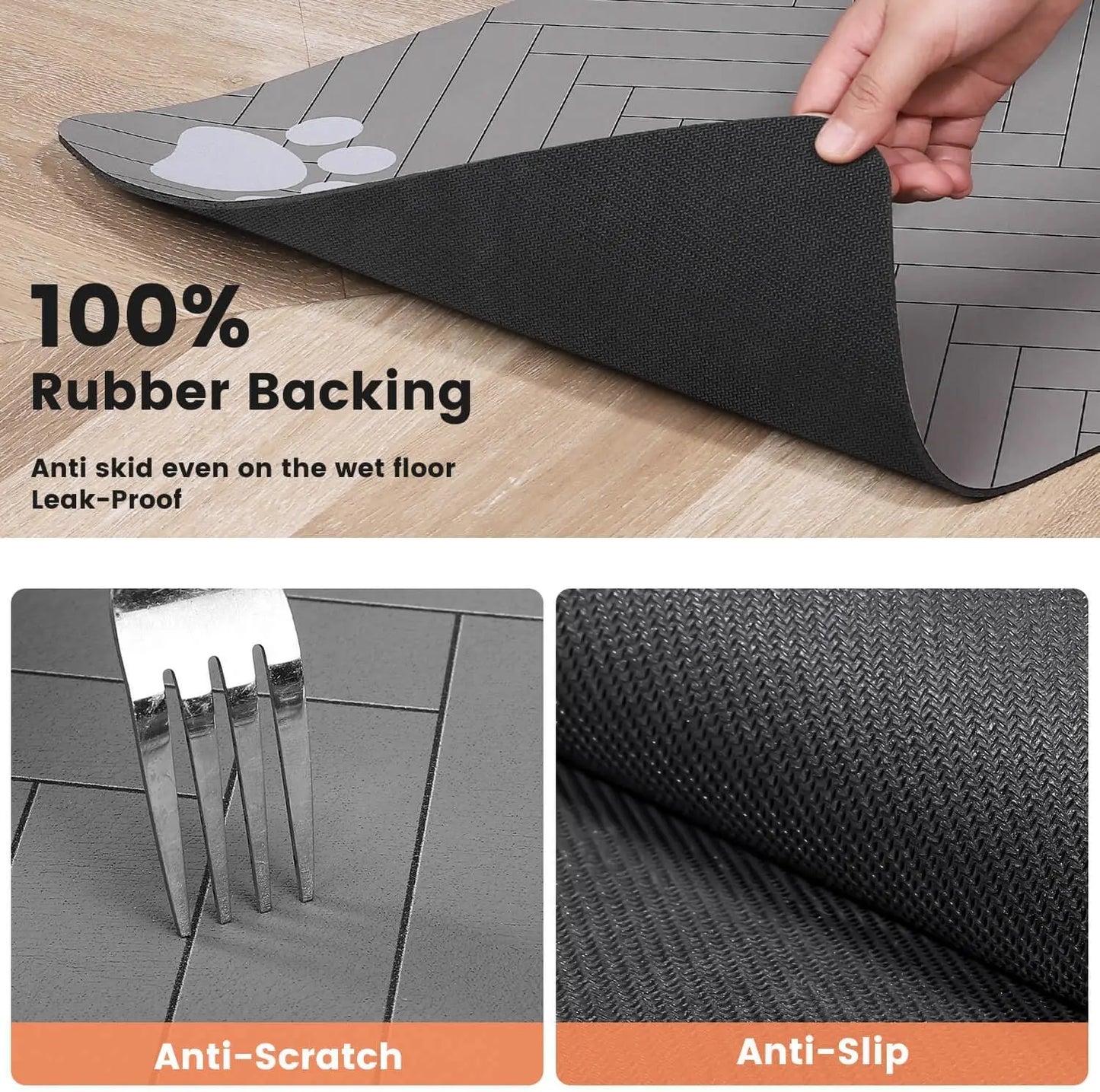 Absorbent Pet Feeding Mat