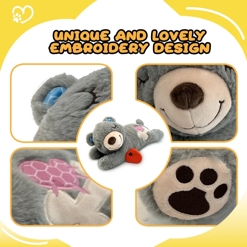 Puppy Heartbeat Dog Toys PP Cotton Stuffed