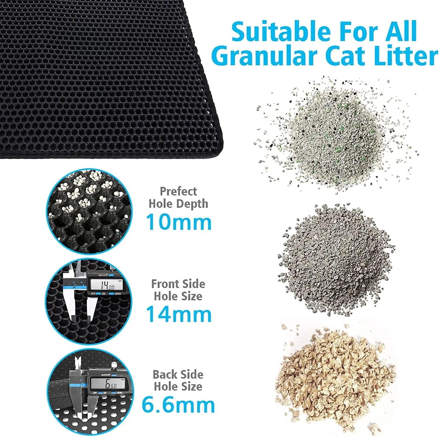Foldable Cat Litter Trapping Mat