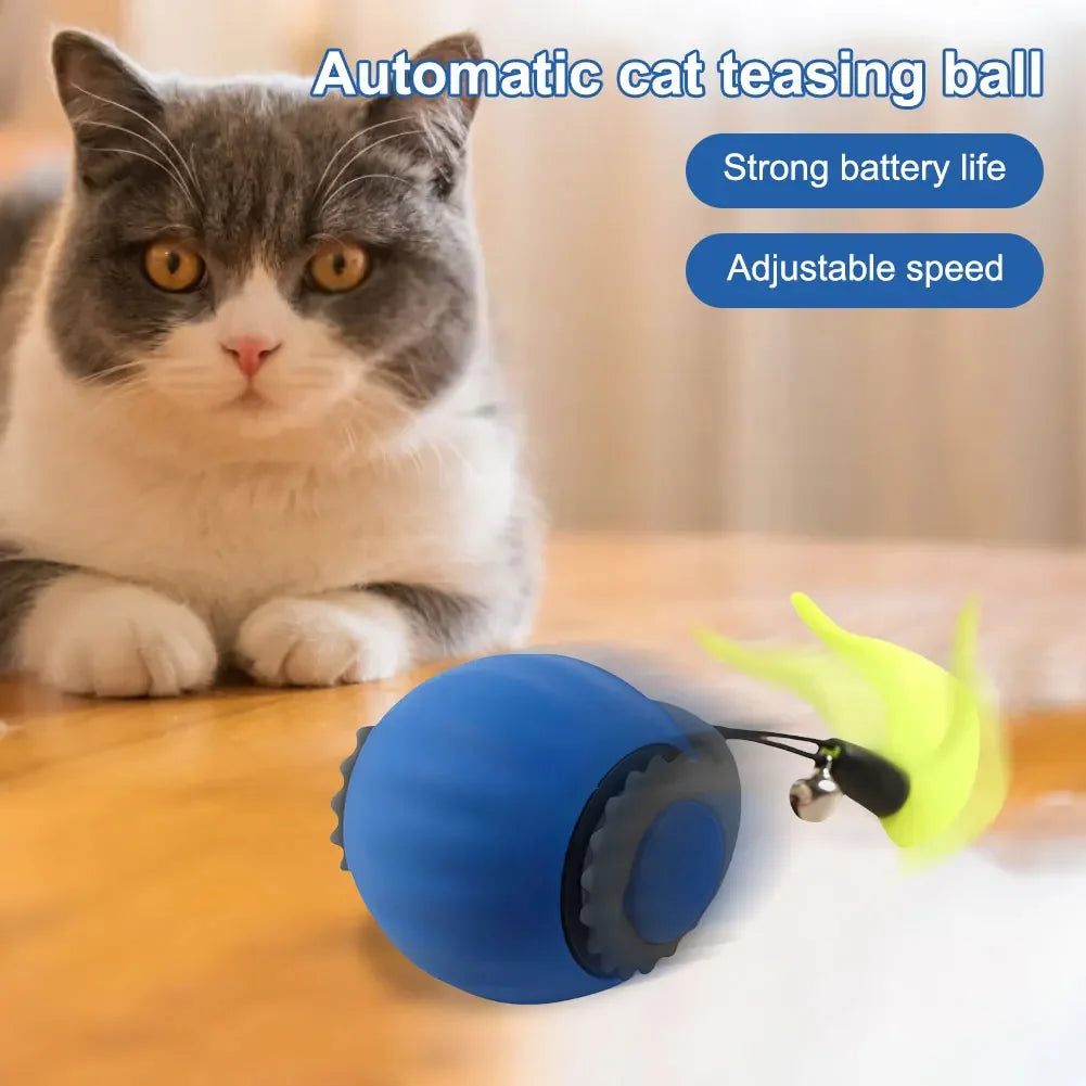Interactive Cat Toy Rolling Ball