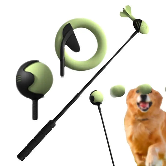 Dog Toys Throwing Ball Pole