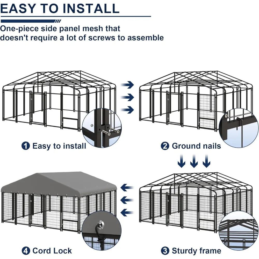 Outdoor Dog Kennel
