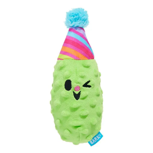 Party Pickle Dog Toy Squeaker