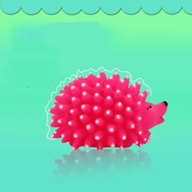 Realistic Hedgehog Soft Squeaky Pet Dog Ball Toys
