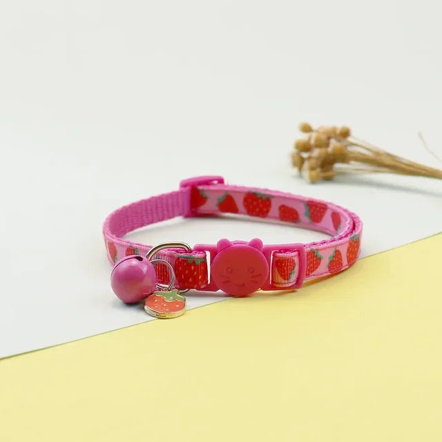 Pet Fruit Adjustable Collar