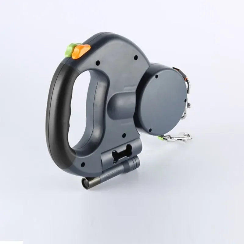 3 Colors Retractable Dual Double Leash Rope