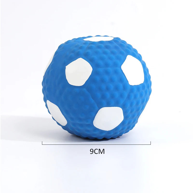 Squeaky Dog Toy Chew Rubber Balls