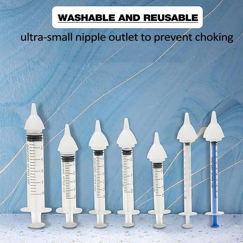 Syringe Nipple Pacifier Small Pet Feeder