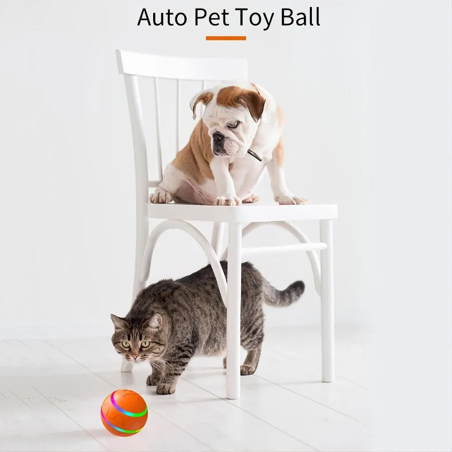 Interactive Electric Dog Chew Toy Ball
