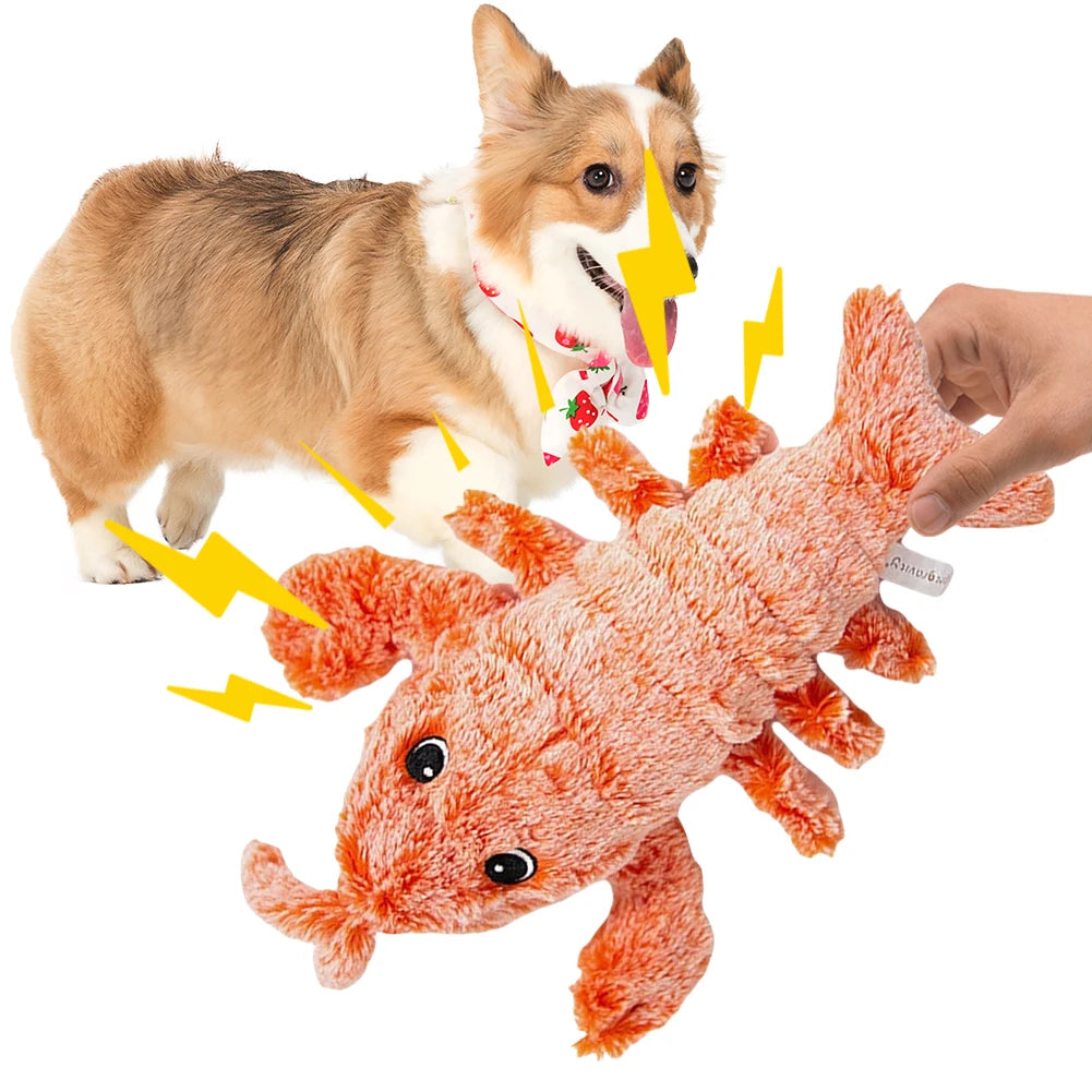 Wiggly Lobster Dog Toy Floppy