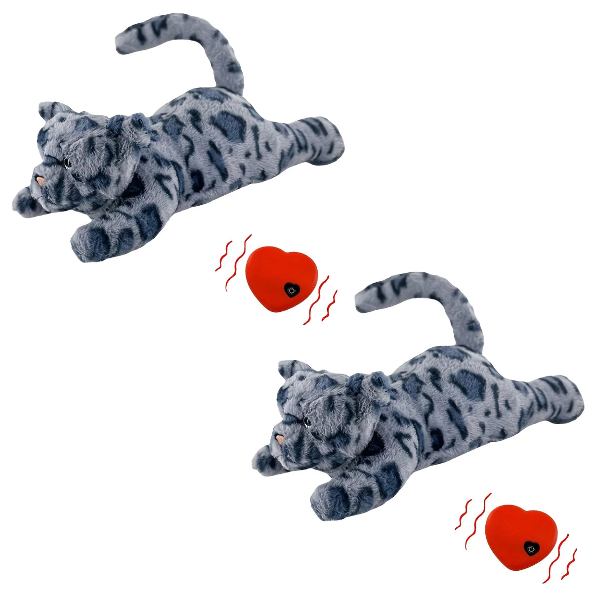 Puppy Heartbeat Dog Toys PP Cotton Stuffed