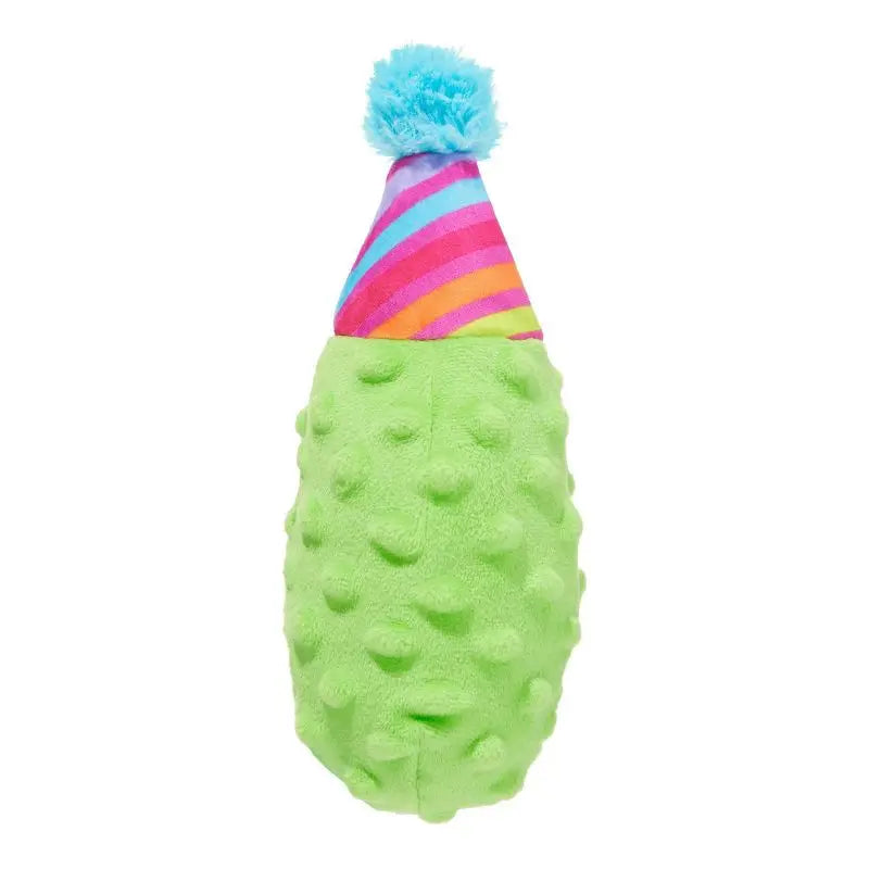 Party Pickle Dog Toy Squeaker