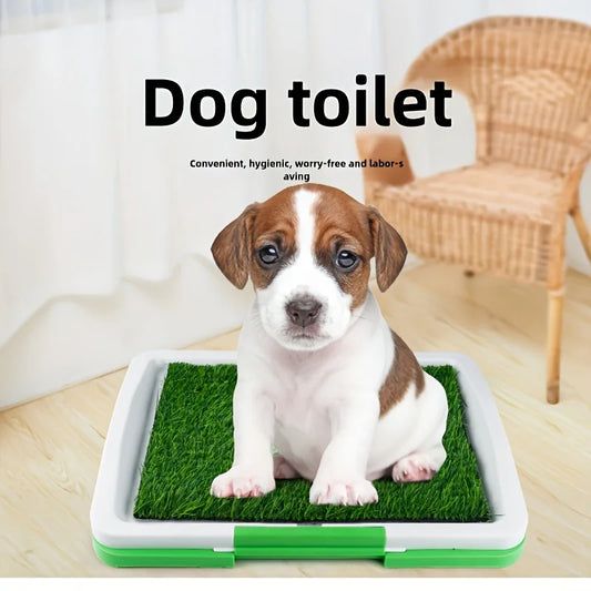 Indoor Pet Toilet with Grass Surface