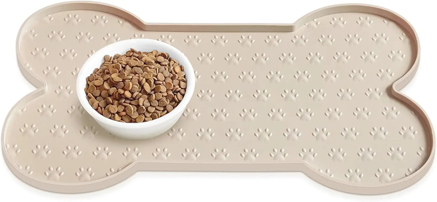 Anti-Slip Silicone Dog & Cat Feeding Mat – Waterproof