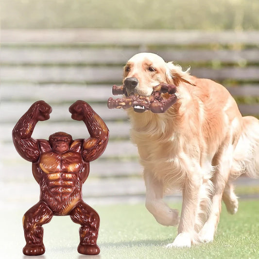 Gorilla Dog   Chew Toy Bite-resistant