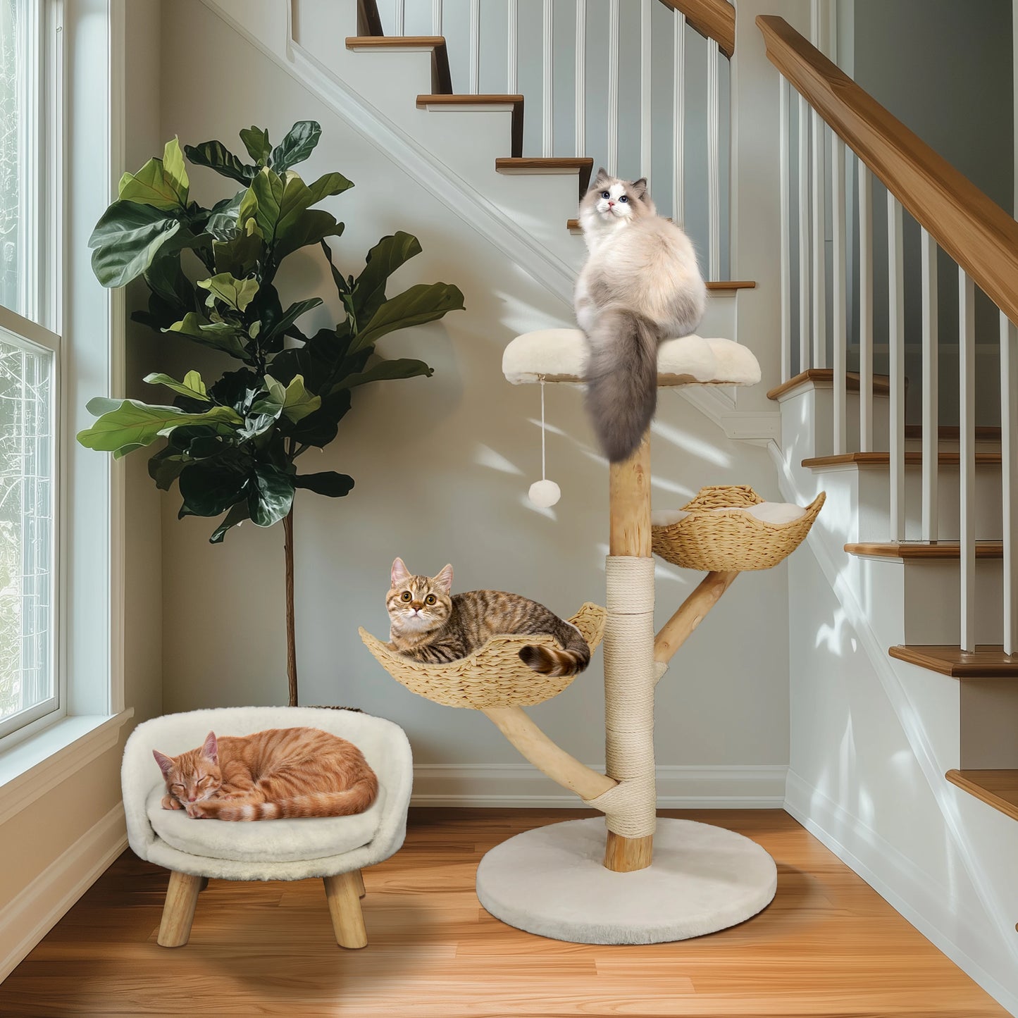 Cat Tree Tower Condo Furniture Scratch Post