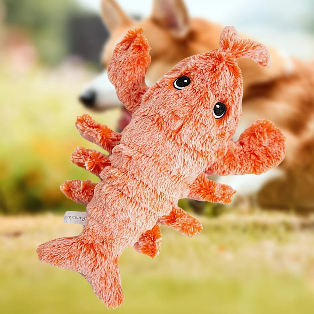 Wiggly Lobster Dog Toy Floppy