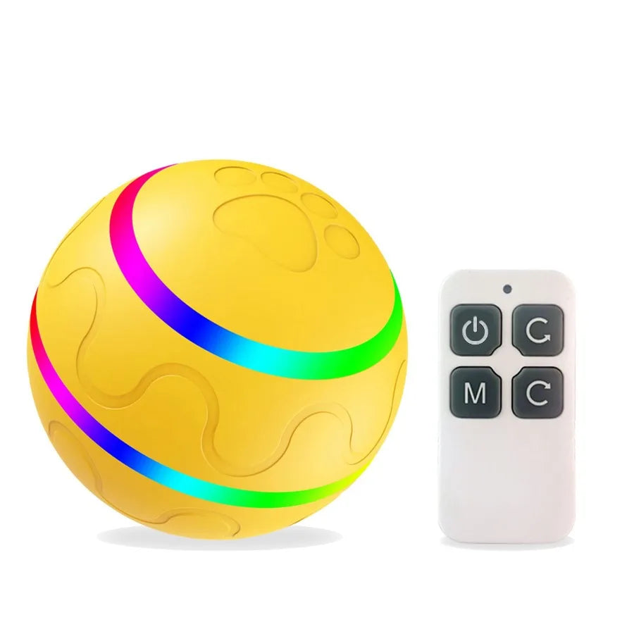 Interactive Electric Dog Chew Toy Ball