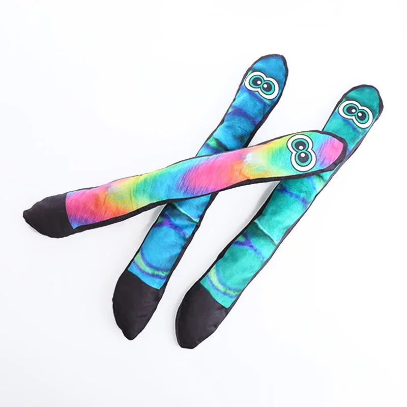 The  plush dog toy Long Eye snake