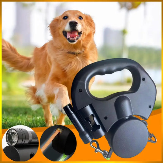 Double Headed Dog Leash Traction Rope