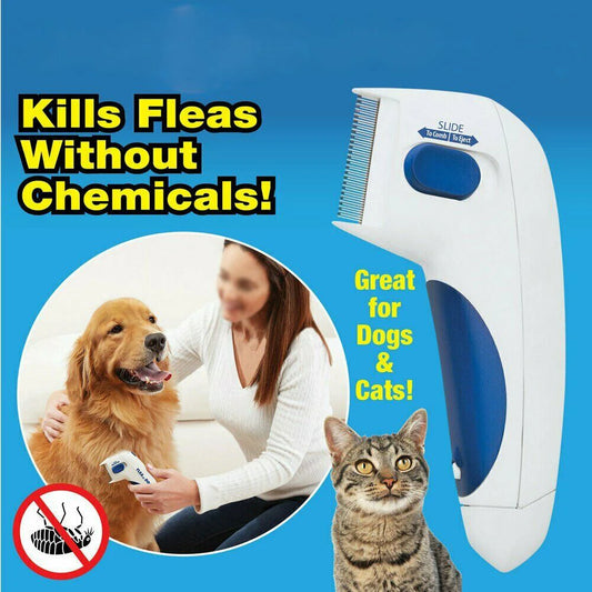 Electric Tick Remover4 Comb Safety Tool for Dogs Cats