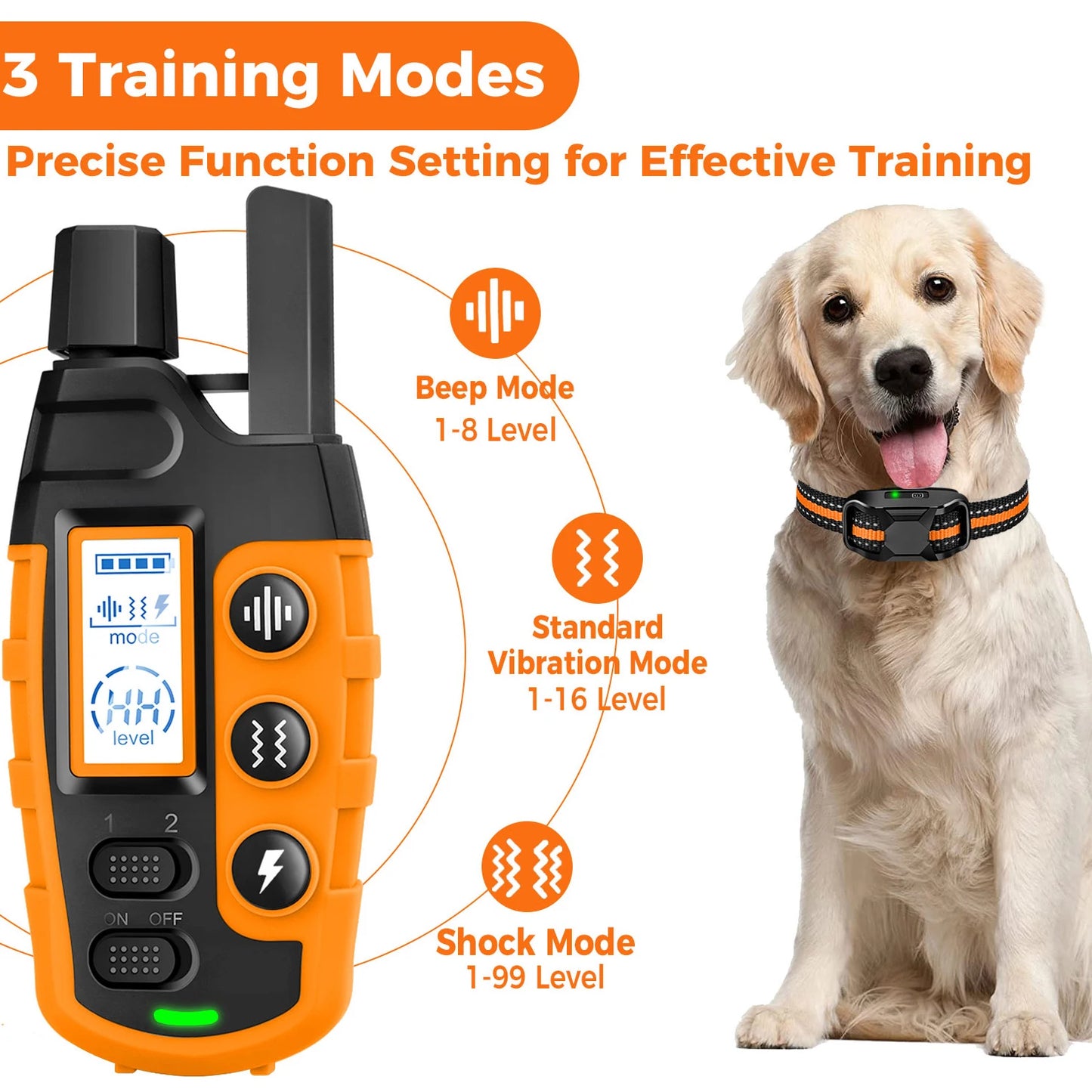 3300Ft Electric Dog Training Collar