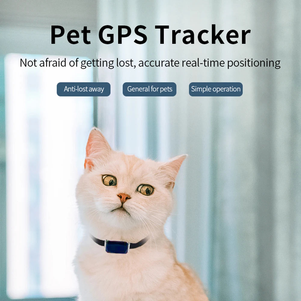 GPS Collar Pet Tracking Locator Wearable